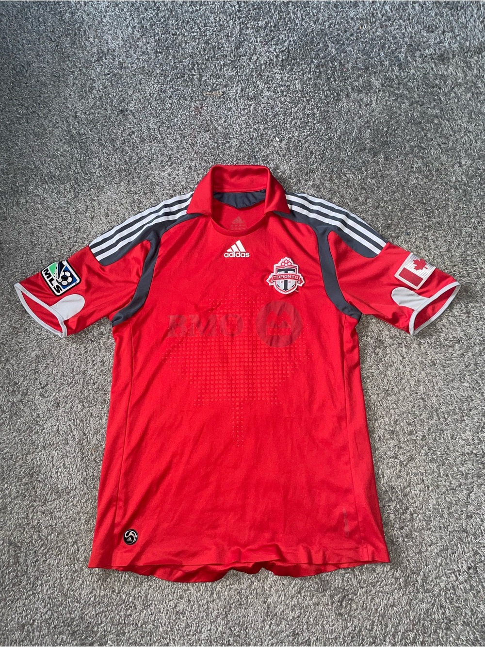 adidas Men’s Red Toronto FC Short Sleeve Soccer Jersey
